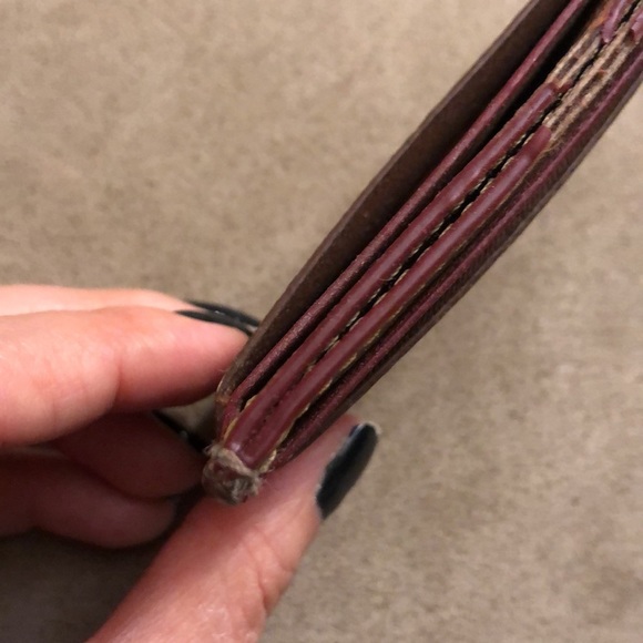 Coach Monogrammed Slim Card Case Wallet - Picture 15 of 16